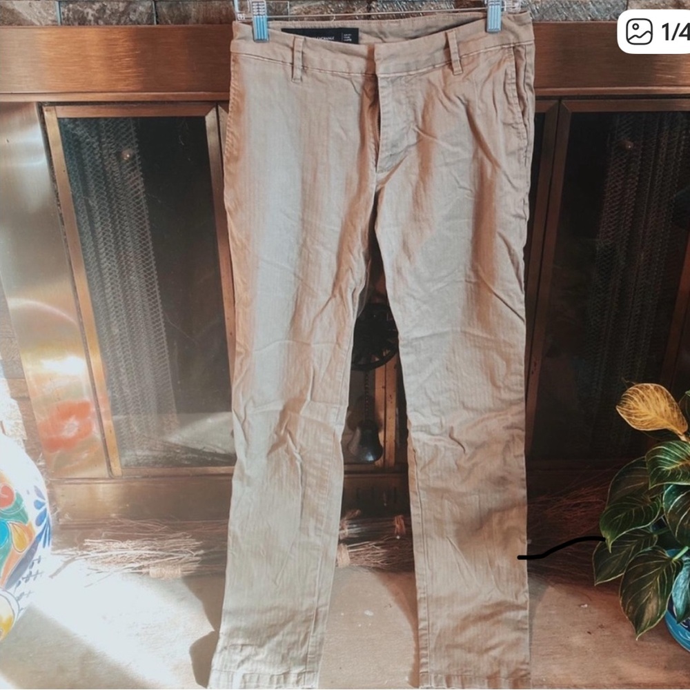 Armani Exchange Men's Khaki Chinos